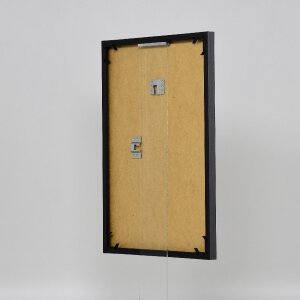 Efecto marco de plástico Art antracita 61x91,5 cm cristal de museo