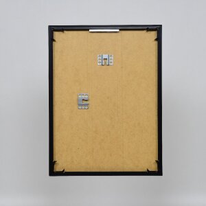 Efecto marco de plástico Art antracita 61x91,5 cm cristal de museo