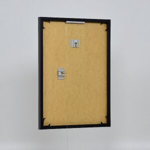 Efecto marco de plástico Art antracita 61x91,5 cm cristal de museo
