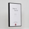 Efecto Quadro marco de aluminio 18x24 cm cristal de museo negro alto brillo