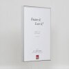 Efecto Quadro marco de aluminio 18x27 cm plata alto brillo con cristal museo