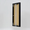 Efecto Quadro marco de aluminio 18x32 cm vidrio museo negro