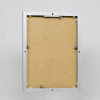 Efecto marco de aluminio Quadro 20x28 cm plata cristal de museo