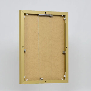Efecto marco de aluminio Quadro 20x28 cm oro cristal de museo