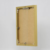 Efecto marco de aluminio Quadro 20x28 cm oro cristal de museo
