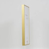 Efecto marco de aluminio Quadro 20x28 cm oro cristal de museo