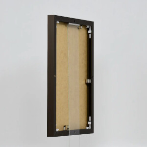 Efecto marco de aluminio Quadro 20x28 cm bronce vidrio museo