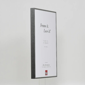 Marco de fotos de aluminio Effect Quadro 50x60 cm anticuario con cristal de museo