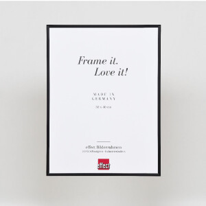 Marco de fotos de aluminio Efecto Vidrio de museo Negro 20 x 20 cm