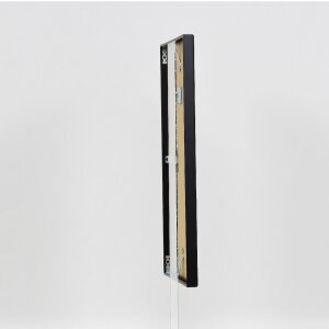 Marco de fotos effect, serie de aluminio 1, cristal de museo negro, 30 x 40 cm