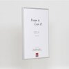 Marco de fotos Effect Aluminium Museumsglas S1 59,4 x 84,1 cm