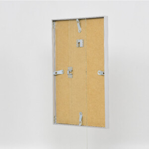 Marco de fotos Effect Serie de aluminio 1 Vidrio museo plateado 70 x 100 cm