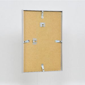 Marco de fotos Effect Serie de aluminio 1 Vidrio museo plateado 70 x 100 cm