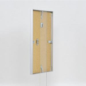 Marco de fotos Effect Serie de aluminio 1 Vidrio museo plateado 70 x 100 cm