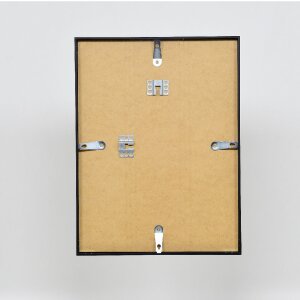 Marco de fotos Effect Serie 1 de aluminio con cristal de museo negro 30,5 x 91,5 cm