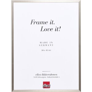 Marco de fotos de aluminio Effect Serie 2 con vidrio de...