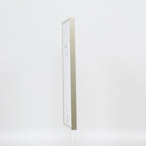 Marco de fotos de aluminio Effect Serie 2 Vidrio de museo Champán 25x70 cm