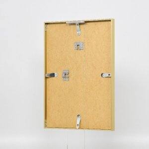 Marco de fotos de aluminio Effect Serie 2 con vidrio de museo dorado 29,7x42 cm