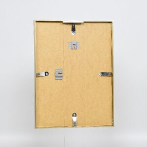 Marco de fotos de aluminio Effect Serie 2 con cristal de museo dorado 35x50 cm