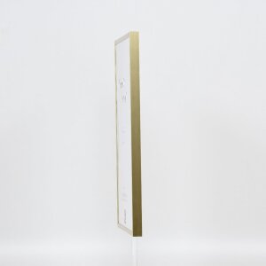 Marco de fotos de aluminio Effect Serie 2 vidrio museo dorado 40x60 cm