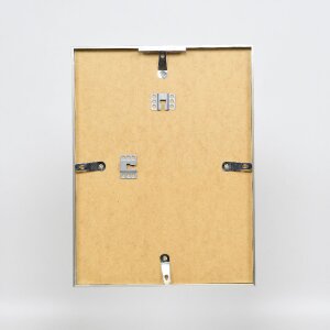 Marco de fotos de aluminio Effect Serie 2 Vidrio de museo Champagner 40x60 cm