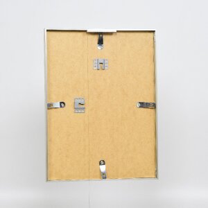 Marco de fotos de aluminio Effect Serie 2 con vidrio de museo Champán 50x50 cm