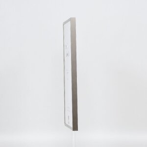 Marco de fotos de aluminio Effect Serie 2 Vidrio Museo Gris Brushed 62x93 cm