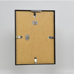 Marco de fotos de aluminio Effect Serie 2 vidrio de museo negro 61x91,5 cm