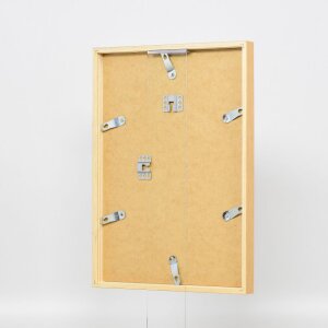 Marco efecto madera perfil 35 roble 20x28 cm cristal museo