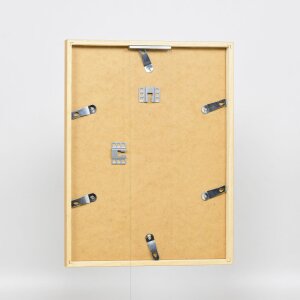 Marco efecto madera perfil 35 roble 20x28 cm cristal museo