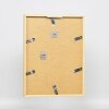 Marco efecto madera perfil 35 roble 50x70 cm cristal museo