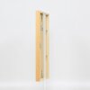 Marco efecto madera perfil 35 roble 50x70 cm cristal museo