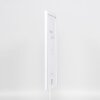 Efecto marco de madera maciza perfil 39 blanco 14,8x21 cm cristal de museo