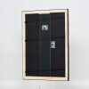 Marco de fotos de madera Effect Profil 40 Plata 20x28 cm Vidrio de museo
