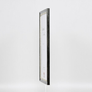 Marco de fotos de madera Effect Profil 40 Plata 25x50 cm Vidrio de museo