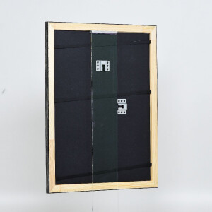 Marco de fotos de madera Effect Profil 40 Plata 27x48 cm Vidrio museo