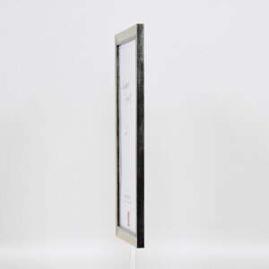 Marco de fotos de madera Effect Profil 40 Plata 27x48 cm Vidrio museo