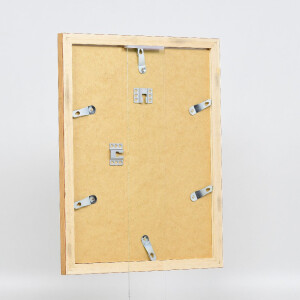 Marco de fotos de madera Effect Profil 41 Antikgold 25x60 cm con vidrio de museo