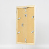 Marco de fotos de madera Effect Profil 41 Plata 50x100 cm con vidrio museo