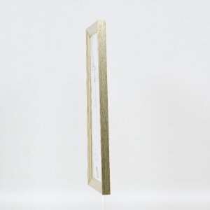 Marco de fotos de madera Effect Profil 41 Anticuario Plata 50x50 cm Vidrio de Museo