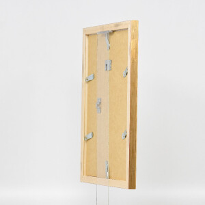 Marco de fotos de madera Effect Profil 41 Antikgold 62x93 cm con cristal de museo