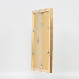 Marco de fotos de madera Efecto Profil 41 Antiguo Oro 70x70 cm con vidrio museo