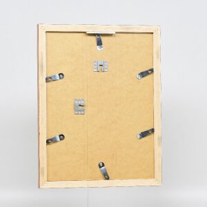 Marco de fotos de madera Efecto Profil 41 Antiguo Oro 70x70 cm con vidrio museo