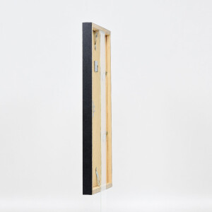 Marco de fotos Effect con perfil de madera 42, vidrio museo antiguogold, 25x60 cm