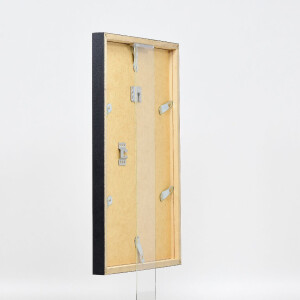 Marco de fotos Effect de madera con perfil 42, glass de museo antiguo dorado 50x100 cm