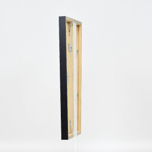 Marco de fotos Effect Holzrahmen Holzprofil 42 con vidrio de museo anthrazit 62x93 cm