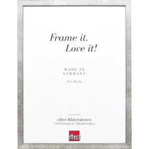 Marco de fotos Effect con perfil de madera 42, vidrio de...