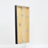 Marco de fotos Effect de madera perfil 42 vidrio museo anthrazit 61x91,5 cm