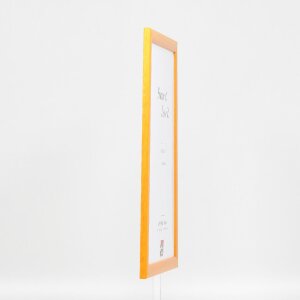 Marco de fotos de madera efect Profil 43 Honig 9x13 cm con vidrio museo