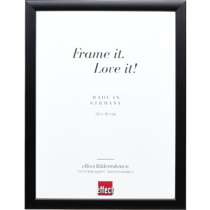 Marco de fotos de madera Effect Profil 43 Negro 25x80 cm...